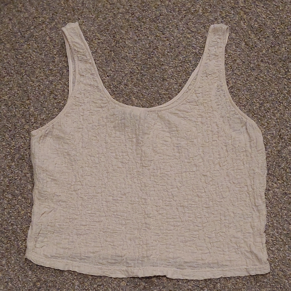 A New Day Cream Crop Top